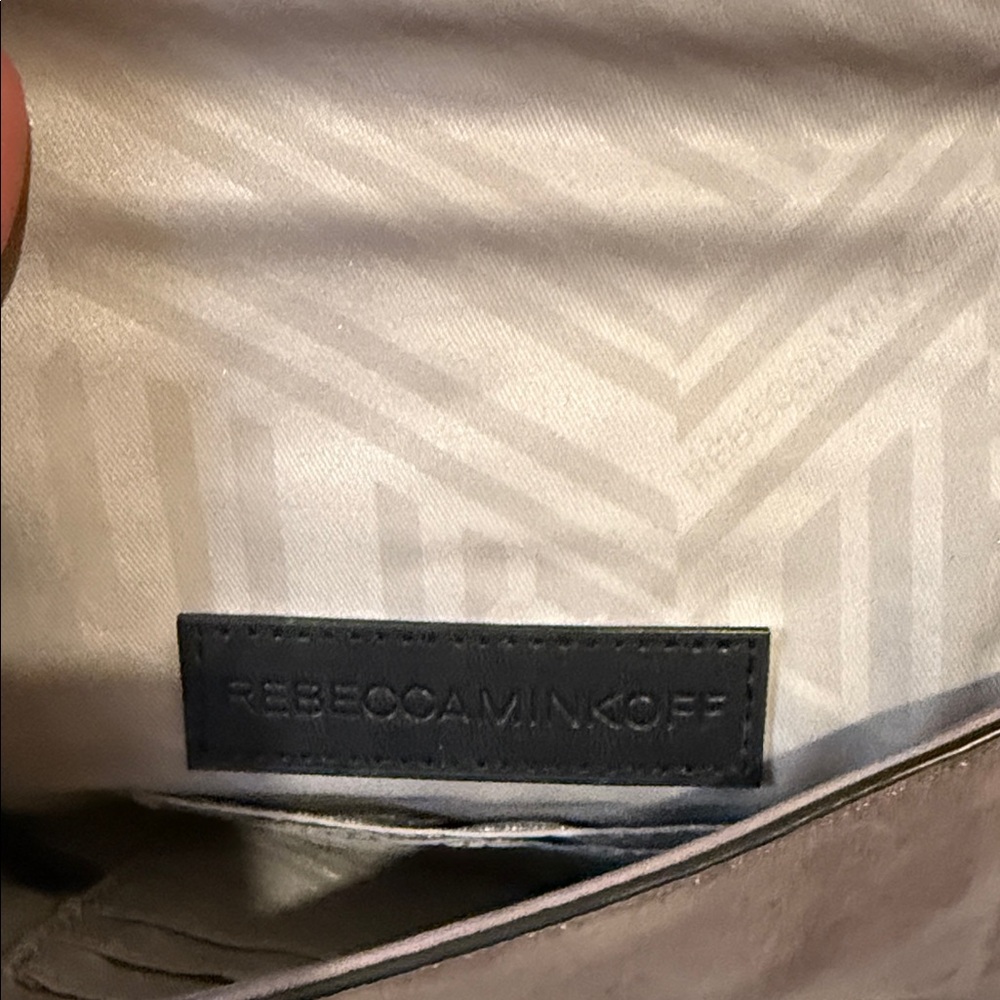 Rebecca minkoff lilac suede crossbody bag - Picture 4 of 6